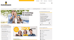 Desktop Screenshot of mecklenburgische.de
